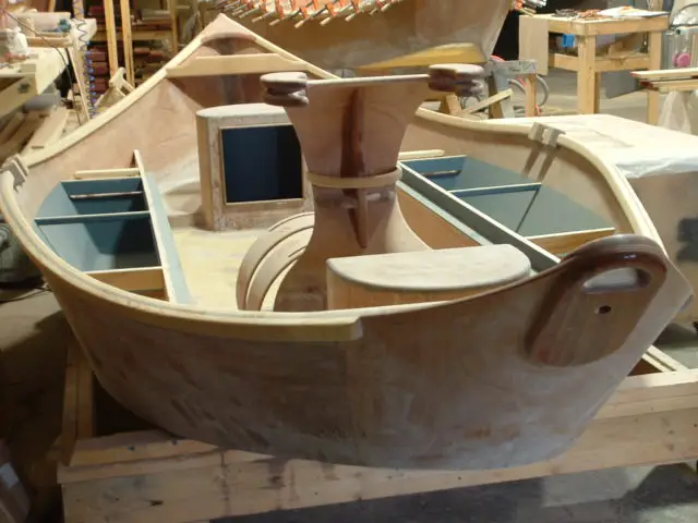 Building A Wooden Drift Boat -- Stopping by Montana Boatbuilders  Fun 